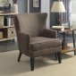 903817 Accent Chair Set of 2 in Brown Leatherette by Coaster