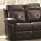 Gena 52615 Motion Sofa in Burgundy by Acme w/Options