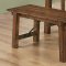 103991 Lawson Dining Table in Rustic Oak Finish by Coaster