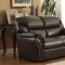 Stinett Sofa 8439AH in Dark Brown by Homelegance w/Options