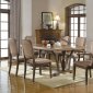 Ogden 62040 Dining Table in Dark Walnut by Acme w/Options