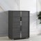 Giulia Bedroom in Matte Gray Oak by J&M w/Optional Casegoods