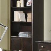 801015 Bookcase in Cappuccino by Coaster