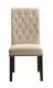 Parking 190162 Set 4 of Dining Chairs in Beige by Coaster