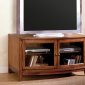 CM5826N Huntington TV Console in Antique Style Oak