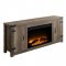 Tobias Fireplace AC00275 in Rustic Oak by Acme