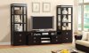 CM5815 Tolland TV Console in Black w/Optional Pier Cabinets