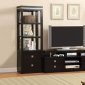 CM5815 Tolland TV Console in Black w/Optional Pier Cabinets