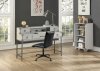 Orchest Desk with Hutch 36142 in Gray by Acme