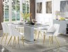 Gaines Dining Room 5Pc Set DN01261 in Gray by Acme w/Options