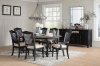 Simpson Oval Dining Table 105190 in Vintage Black by Coaster