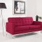 Loft Wool Sofa in Red by Modway w/Options