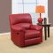 U99270-R Motion Sofa in Red PU by Global w/Options