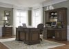 Amelia Jr Executive Desk 487-HOJ in Antique Toffee byLiberty