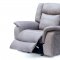 Carly 628 Motion Sofa in Grey Leather Air w/Optional Items