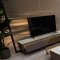 Mia TV Stand in Walnut by Beverly Hills