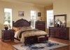 20500 Vevila Bedroom in Cherry by Acme w/Optional Case Goods