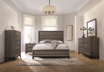 Watson 5Pc Bedroom Set 212421 in Grey Oak by Coaster w/Options [CRBS-212421-Watson]