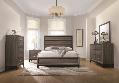 Watson 5Pc Bedroom Set 212421 in Grey Oak by Coaster w/Options