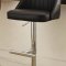 Caleb 1107 Set of 2 Swivel Stool - Black or Brown by Homelegance