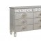 Varian Kids Bedroom BD01412T Gray Velvet & Mirrored by Acme