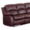 Cranley Power Motion Sofa 9700BRW in Brown by Homelegance