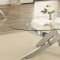 Laila Coffee & 2 End Table Set CM4241 in Chrome w/Options