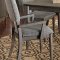 Roux 5Pc Dining Set 5568-78 in Gray by Homelegance w/Options