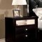 Juilliard CM7056BK Bedroom in Black w/Leatherette Bed & Options