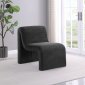 Drayton Accent Chair Set of 2 907526 Black Corduroy by Coaster