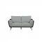 U848 Sofa & 2 Chairs Set in Fabric & PU by Global w/Options