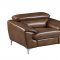 U7870 Sofa in Walnut Bonded Leather by Global w/Options