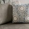 Sigge Sectional Sofa SM9110 in Light Gray Fabric w/Options