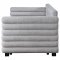 Patricia Daybed 300718 in Gray Boucle by Coaster w/Trundle