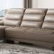 6082 Sectional Sofa in Leather by ESF w/Options