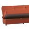 Romano Sofa Bed in Orange Fabric by Casamode