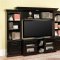 Vintage Black Finish Transitional Premier Avelino Wall Unit