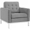 Loft EEI-2052-LGR Sofa in Gray Fabric by Modway w/Options