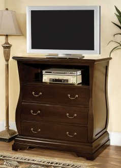 CM7503 Brunswick TV Stand in Dark Walnut