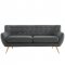 Remark EEI-1633-GRY Sofa in Gray Fabric by Modway w/Options