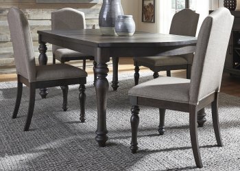 Catawba Hills Dining Table 5Pc Set Peppercorn 816-DR by Liberty [LFDS-816-DR Catawba Hills]