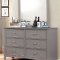 Cara 4PC Youth Bedroom Set CM7903GY in Gray w/Options