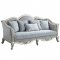 Qunsia Sofa LV01117 in Light Gray Linen by Acme w/Options