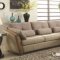 Wilko 52675 Sectional Sofa in Taupe Leather by Acme