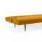 Unfurl Sofa Bed in 507 Curry Fabric by Innovation w/Wooden Legs