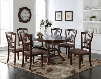 Bixby Dining Set 5Pc in Espresso by NCFurniture w/Options [NFDS-D2541-10 Bixby Espresso]