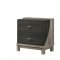 8451A Bedroom Set 5Pc Charcoal & Light Gray by Lifestyle