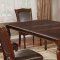 Sylvana Dining Table CM3453T in Brown Cherry w/Options