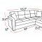 Vision Jennefer Brown Sectional Sofa by Istikbal w/Options