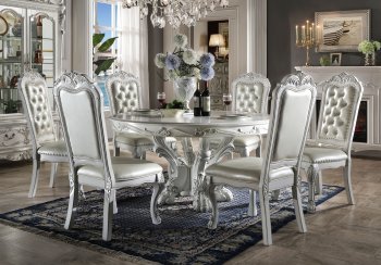 Dresden Dining Table DN01700 in Bone White by Acme w/Options [AMDS-DN01700 Dresden]